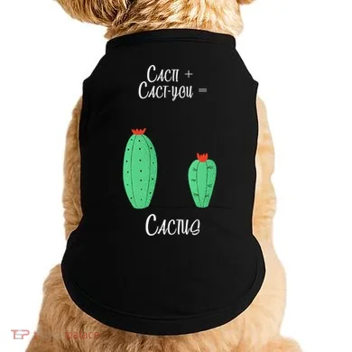 Cacti Cact-You Equals Cactus Doggie Tank