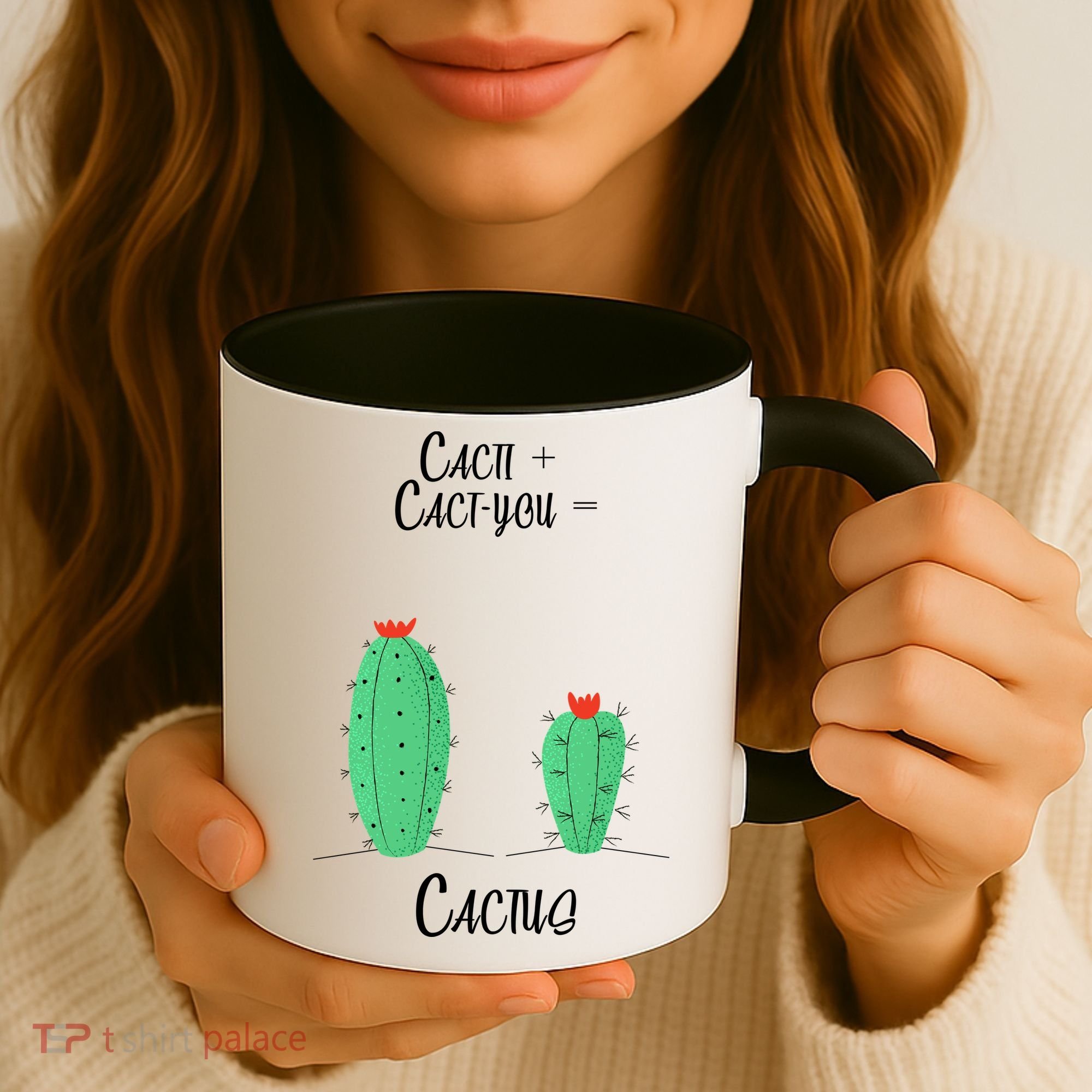 Cacti Cact-You Equals Cactus Coffee Mug