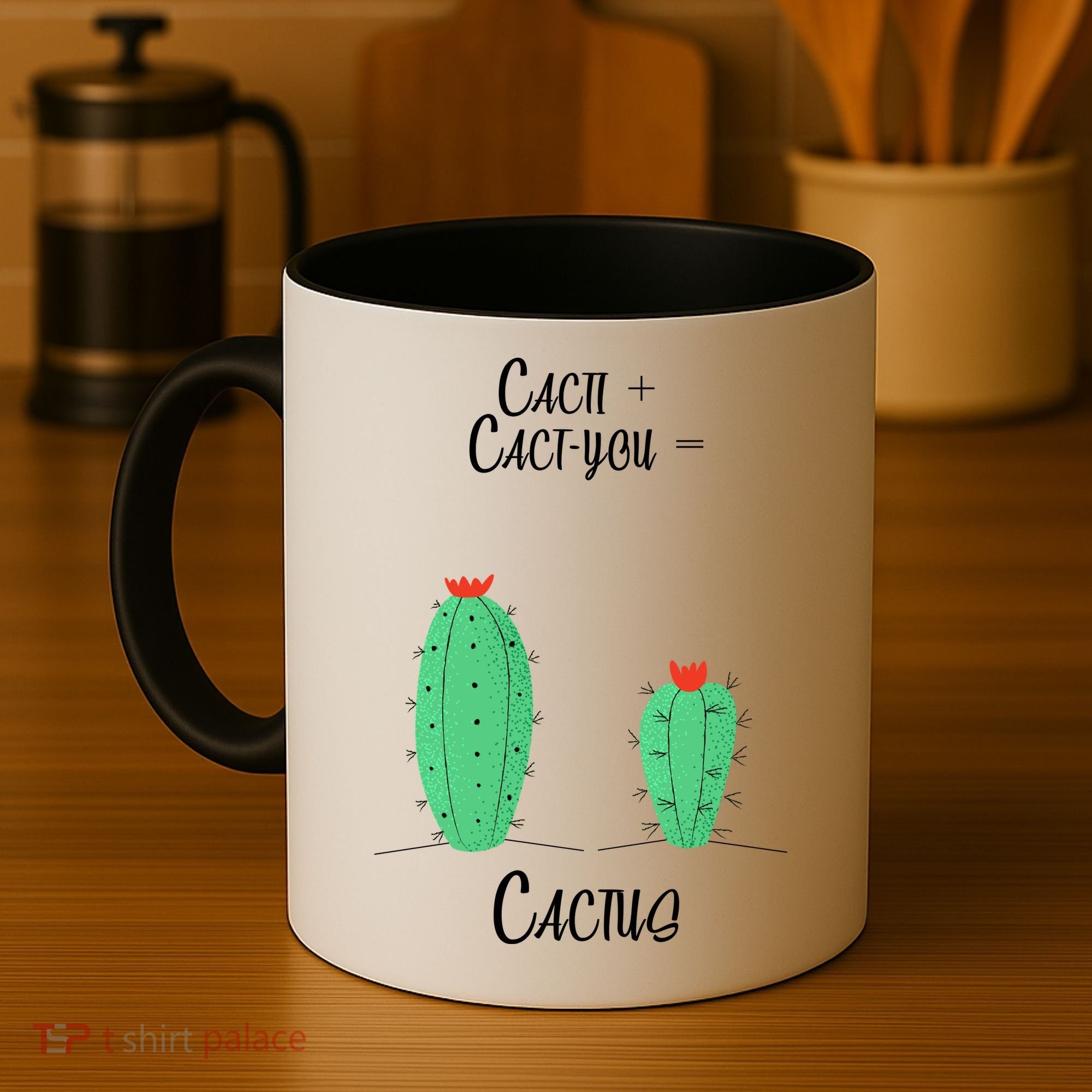 Cacti Cact-You Equals Cactus Coffee Mug