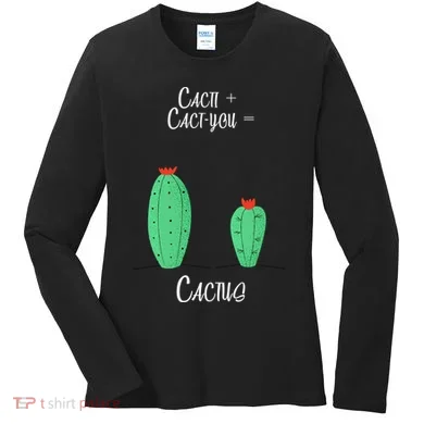 Cacti Cact-You Equals Cactus Women's Long Sleeve Shirt