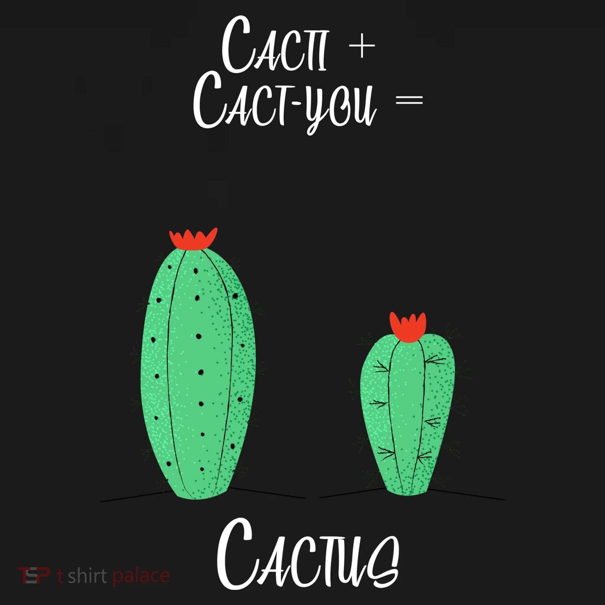Cacti Cact-You Equals Cactus Kids Long Sleeve Shirt