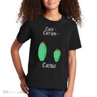 Cacti Cact-You Equals Cactus Kids T-Shirt thumb 2