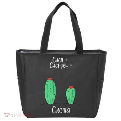 Cacti Cact-You Equals Cactus Tote Bag