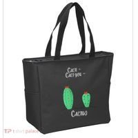 Cacti Cact-You Equals Cactus Tote Bag thumb 2