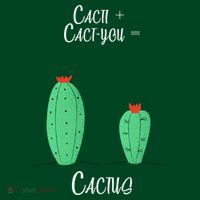 Cacti Cact-You Equals Cactus Long Sleeve Shirt thumb 2