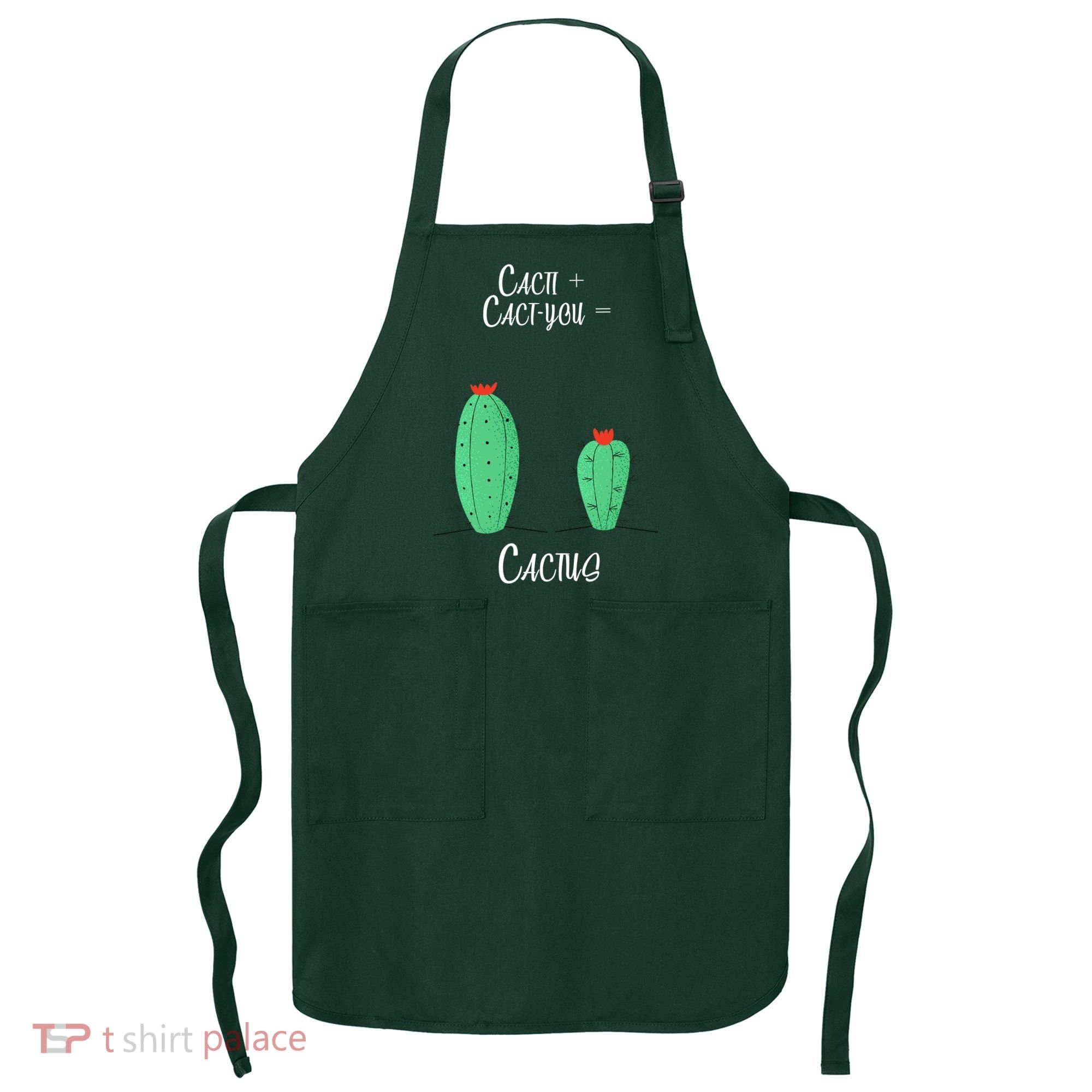 Cacti Cact-You Equals Cactus Apron