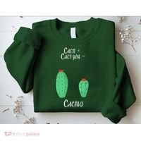 Cacti Cact-You Equals Cactus Sweatshirt thumb 2