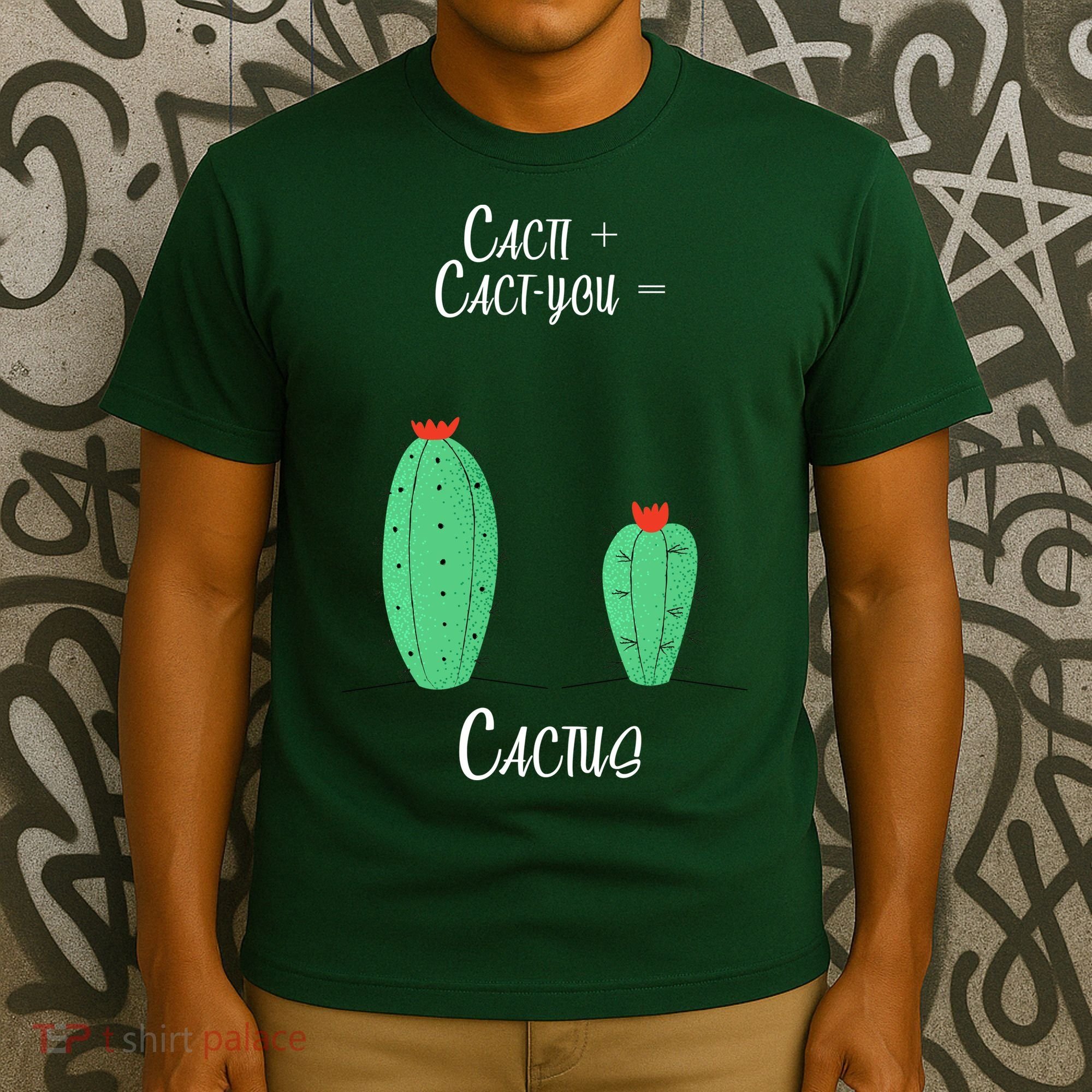 Cacti Cact-You Equals Cactus T-Shirt