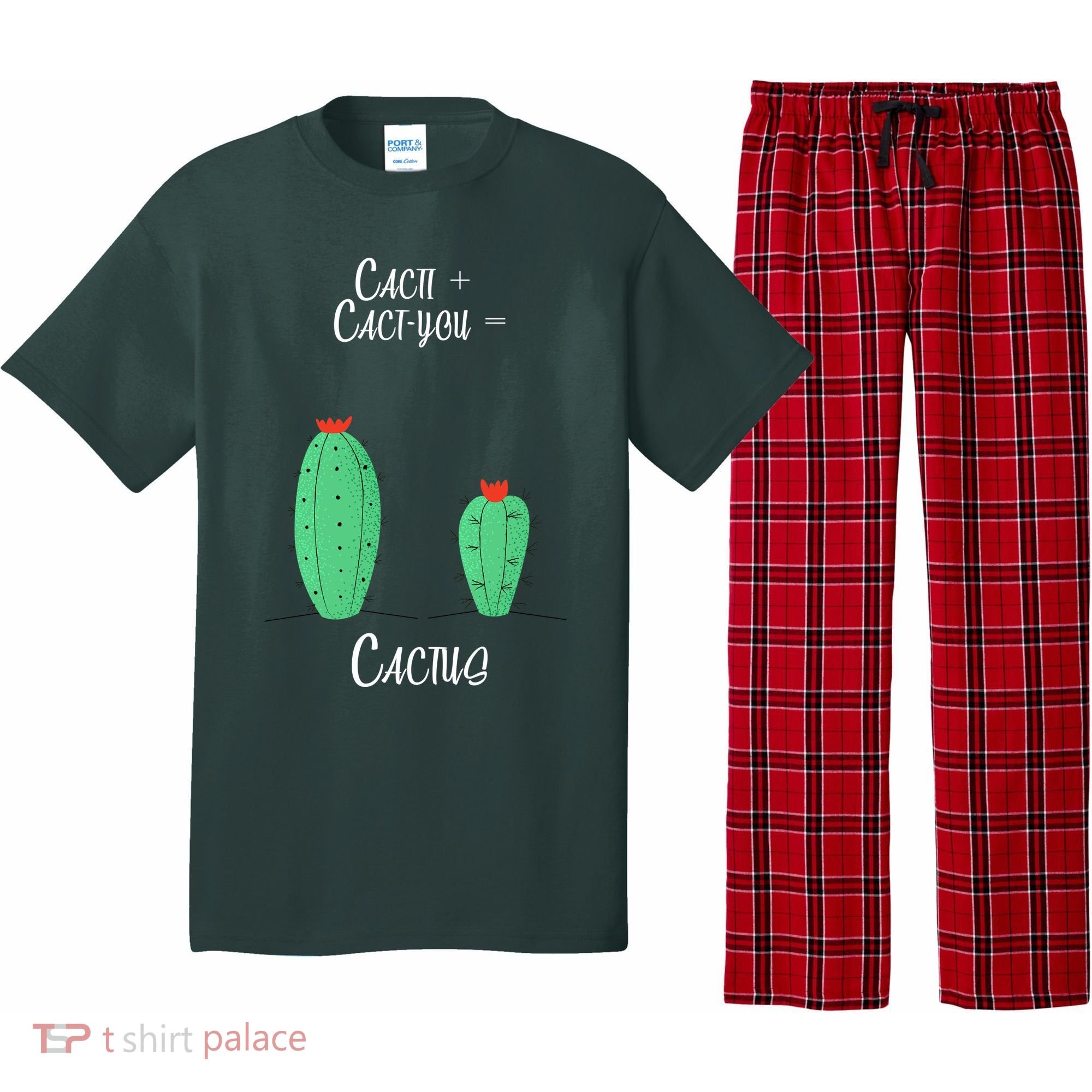 Cacti Cact-You Equals Cactus Pajama Set