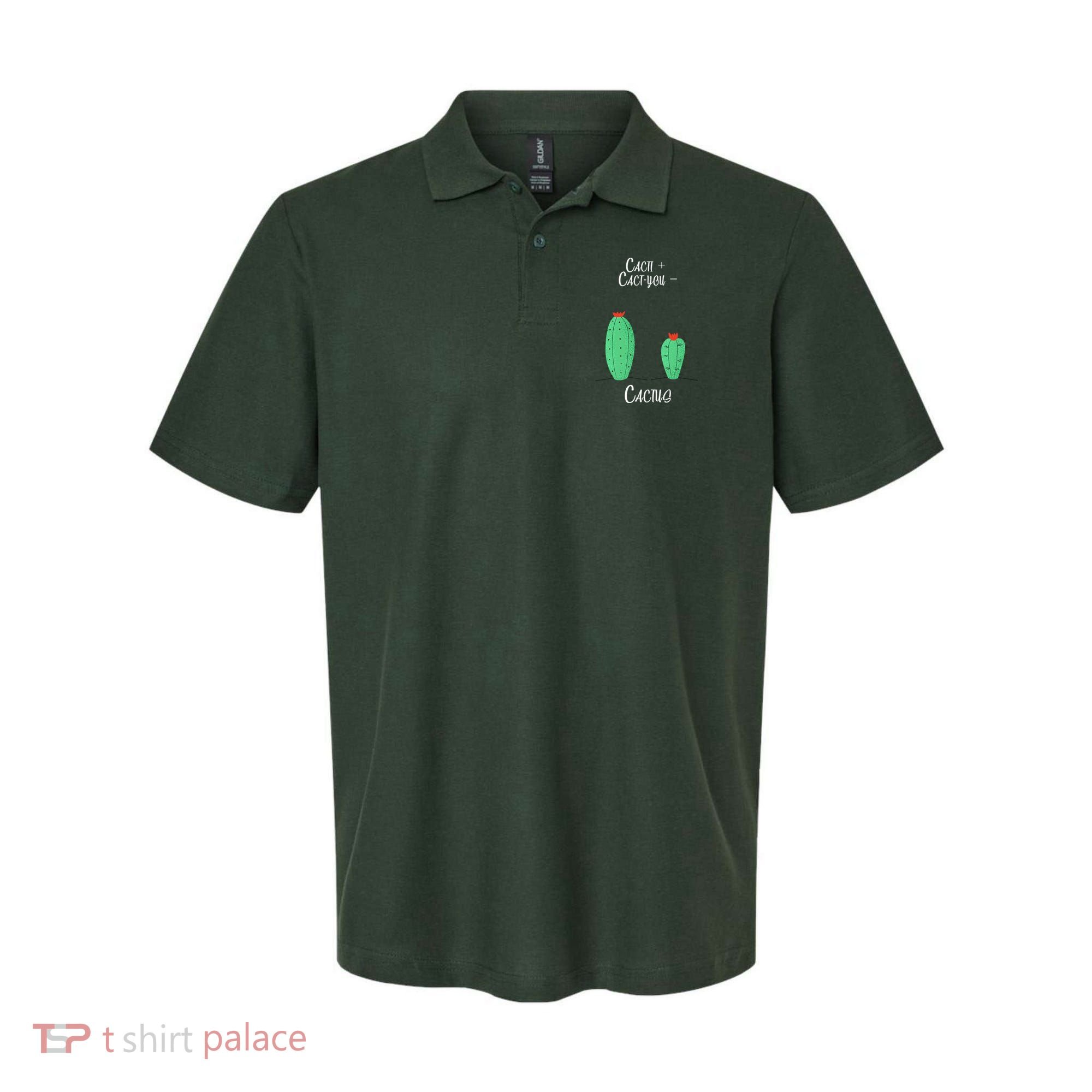 Cacti Cact-You Equals Cactus Polo