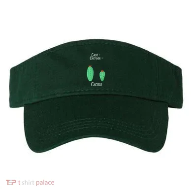 Cacti Cact-You Equals Cactus Visor