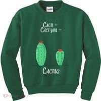 Cacti Cact-You Equals Cactus Kids Sweatshirt thumb 0