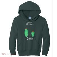 Cacti Cact-You Equals Cactus Kids Hoodie thumb 0