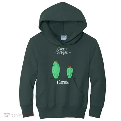 Cacti Cact-You Equals Cactus Kids Hoodie