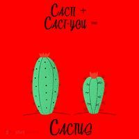 Cacti Cact-You Equals Cactus Santa Hat thumb 1