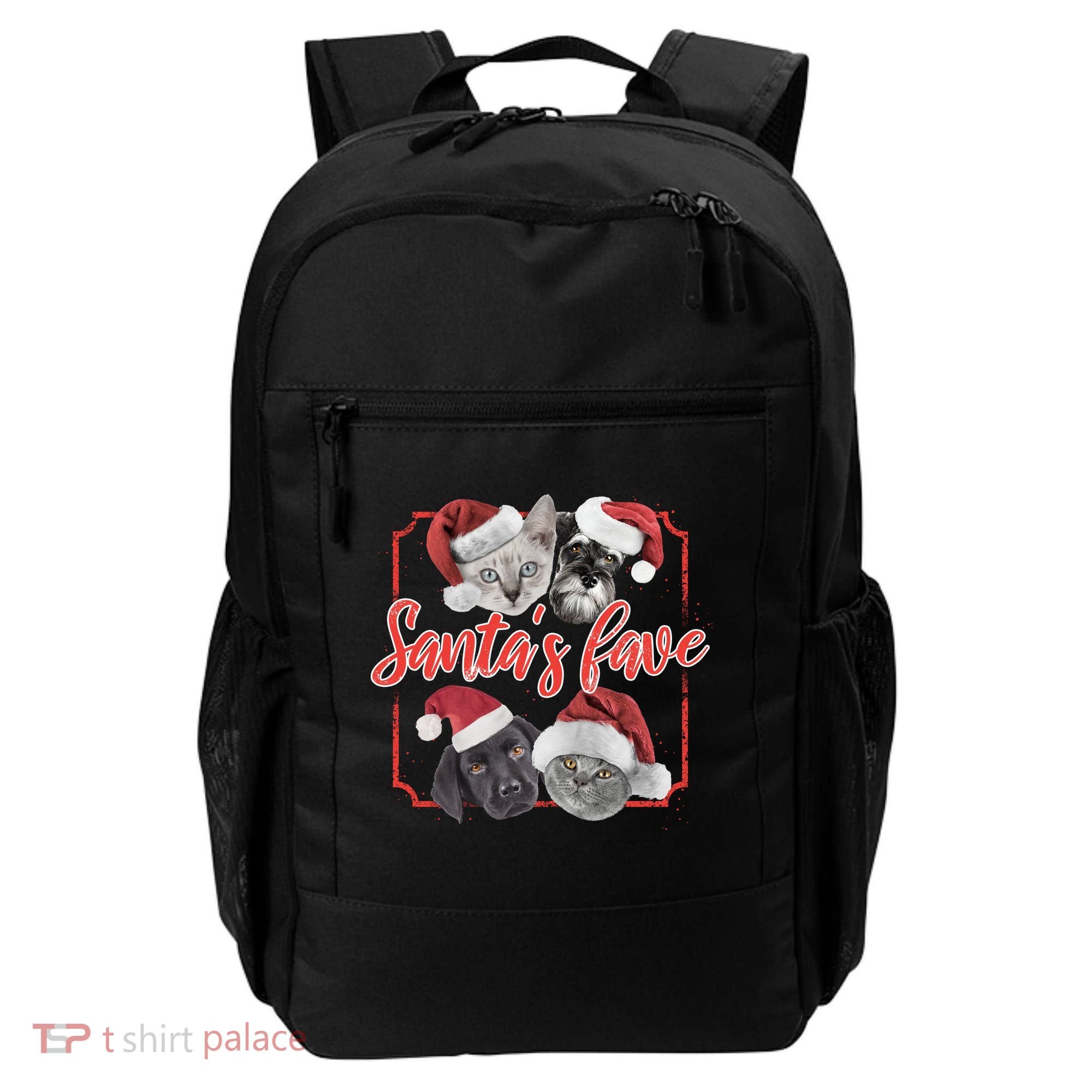 Cats And Dogs Santa's Love Backpack