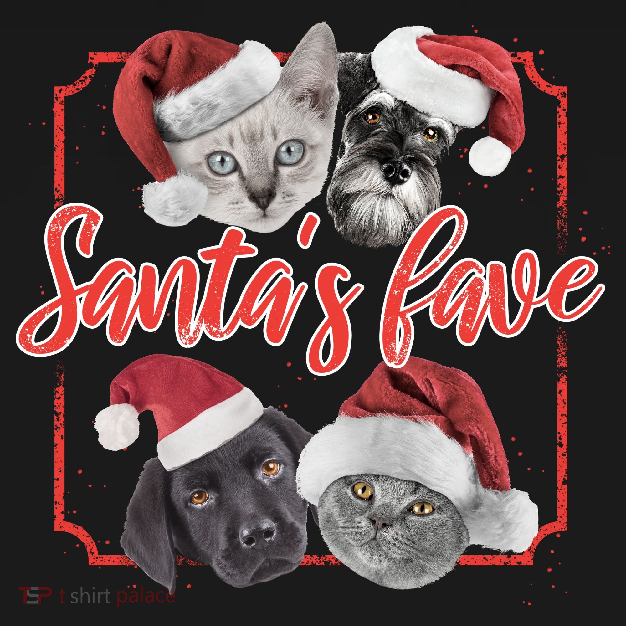 Cats And Dogs Santa's Love Visor
