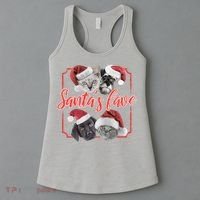 Cats And Dogs Santa's Love Women's Tank Top thumb 3