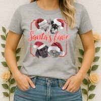 Cats And Dogs Santa's Love Women's T-Shirt thumb 2