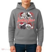 Cats And Dogs Santa's Love Kids Hoodie thumb 4
