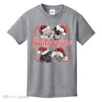 Cats And Dogs Santa's Love Kids T-Shirt thumb 0