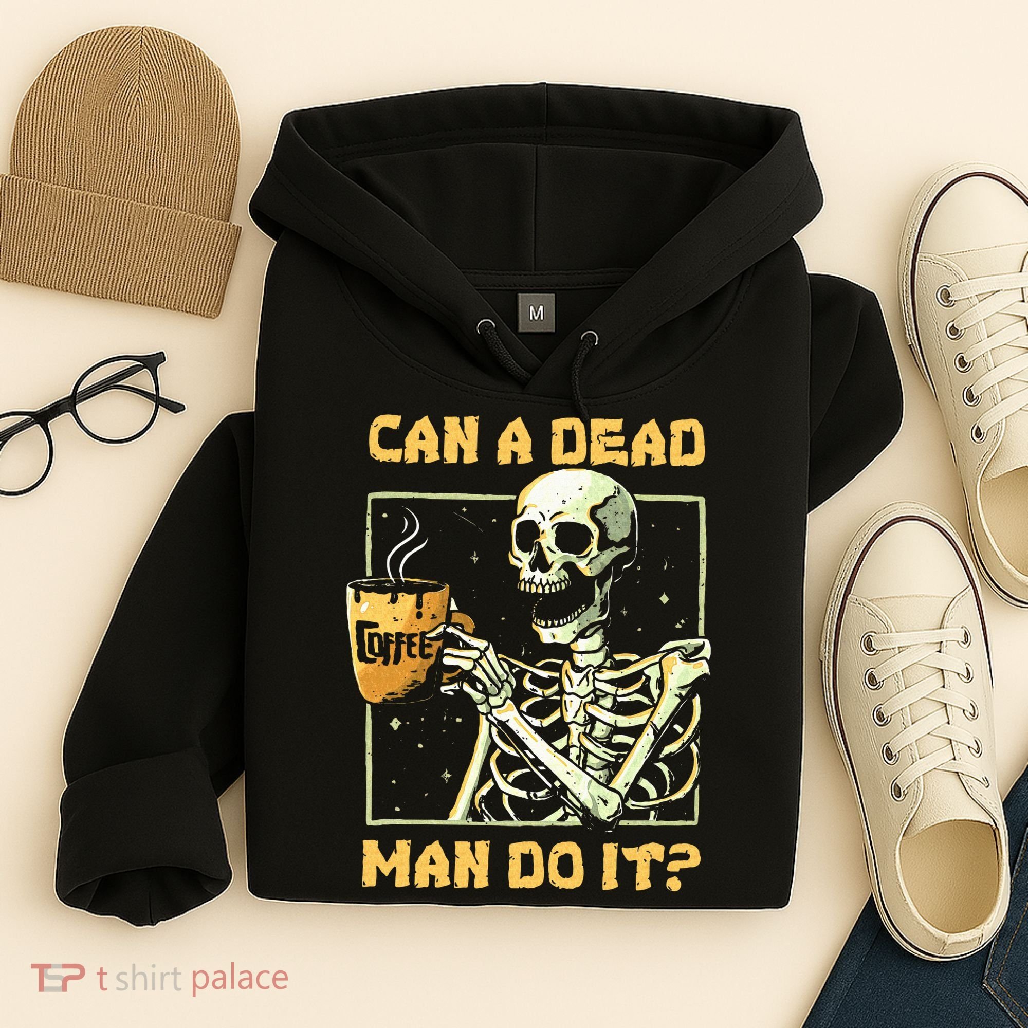 Can A Dead Man Do It Funny Halloween ABA Behavior Analysis Hoodie