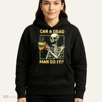 Can A Dead Man Do It Funny Halloween ABA Behavior Analysis Hoodie thumb 5