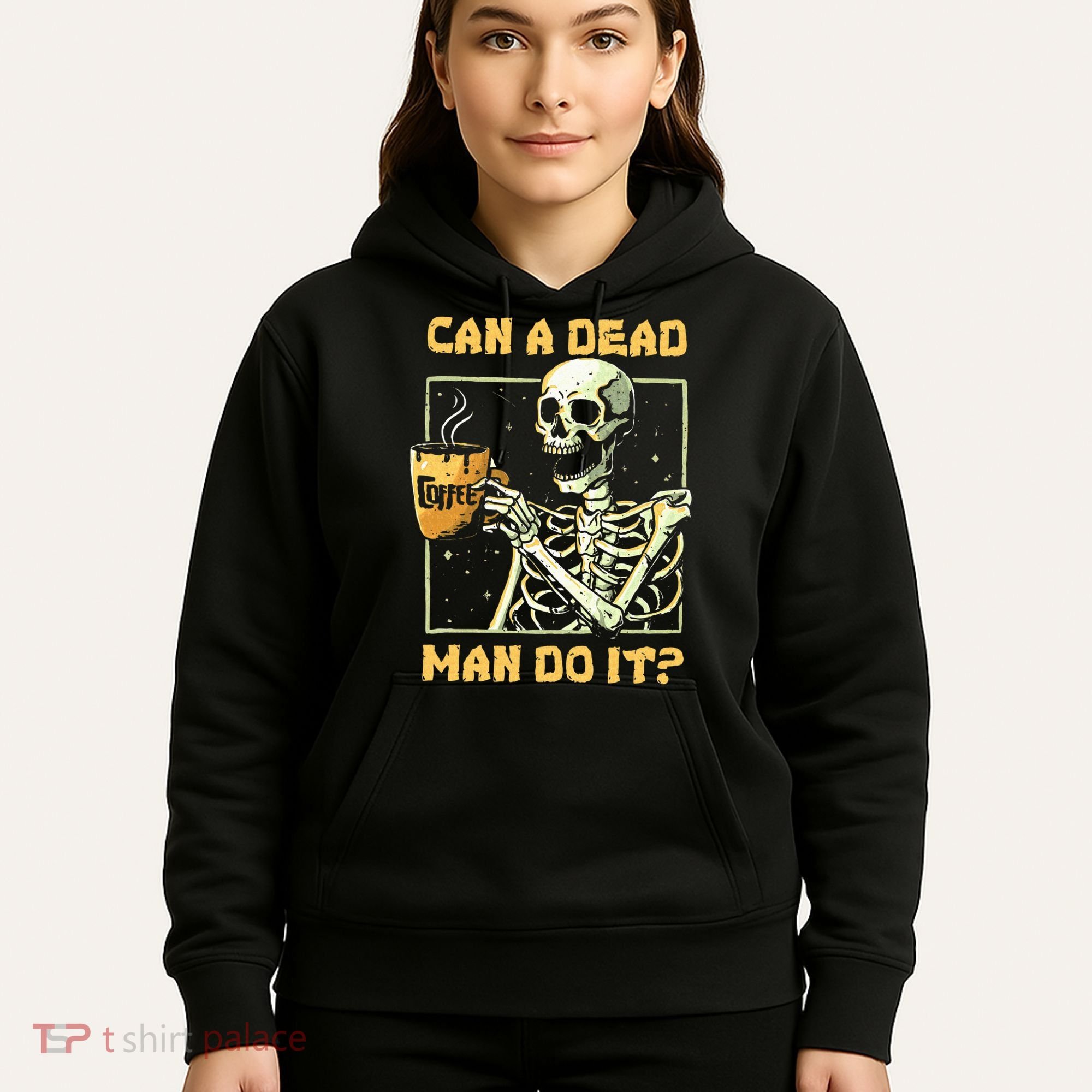 Can A Dead Man Do It Funny Halloween ABA Behavior Analysis Hoodie