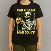 Can A Dead Man Do It Funny Halloween ABA Behavior Analysis T-Shirt thumb 4
