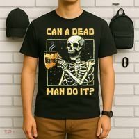 Can A Dead Man Do It Funny Halloween ABA Behavior Analysis T-Shirt thumb 6