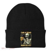 Can A Dead Man Do It Funny Halloween ABA Behavior Analysis Beanie thumb 0