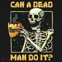 Can A Dead Man Do It Funny Halloween ABA Behavior Analysis Pajama Set thumb 2