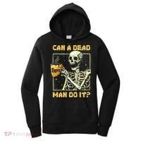 Can A Dead Man Do It Funny Halloween ABA Behavior Analysis Women's Hoodie thumb 0