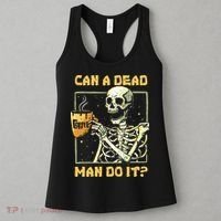 Can A Dead Man Do It Funny Halloween ABA Behavior Analysis Women's Tank Top thumb 3