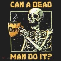 Can A Dead Man Do It Funny Halloween ABA Behavior Analysis Hat thumb 2