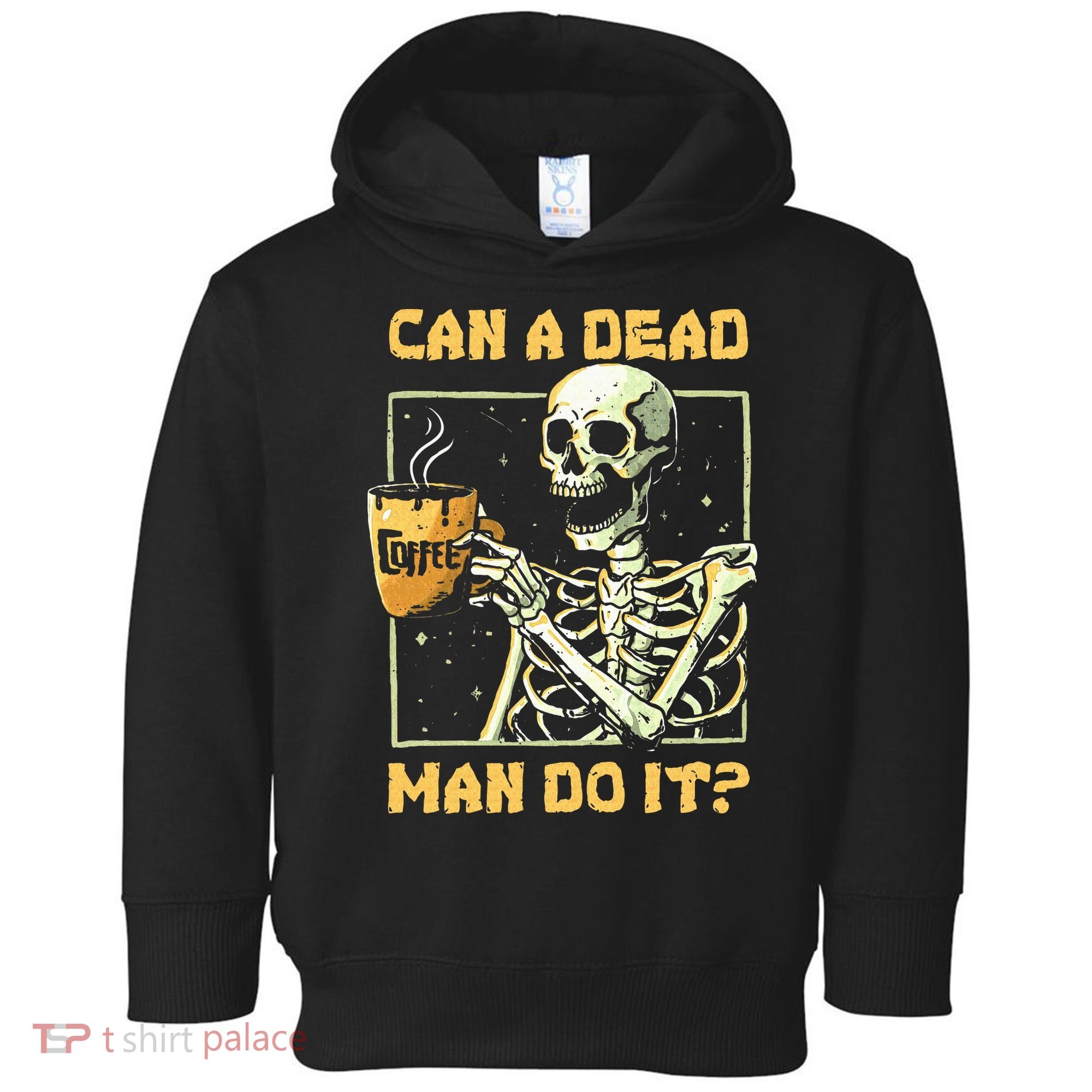 Can A Dead Man Do It Funny Halloween ABA Behavior Analysis Toddler Hoodie