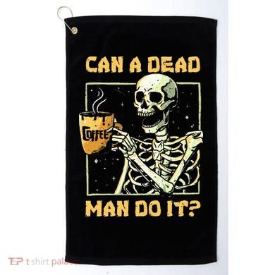 Can A Dead Man Do It Funny Halloween ABA Behavior Analysis Golf Towel