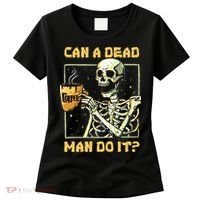 Can A Dead Man Do It Funny Halloween ABA Behavior Analysis Women's T-Shirt thumb 0