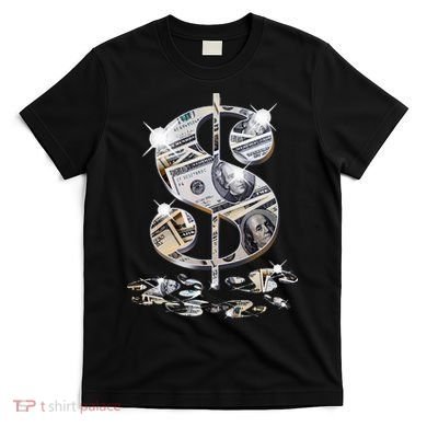 Cool As Dollar Bill Dollar Sign $$ Gift T-Shirt