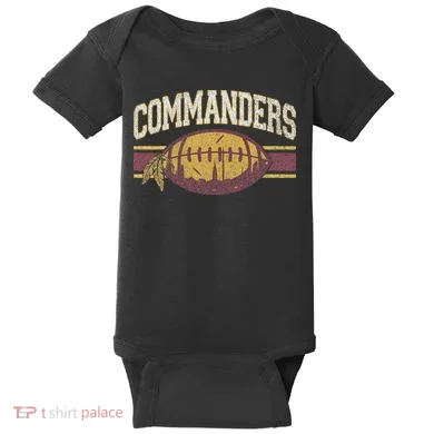 Commanders Apparel Design Baby Bodysuit