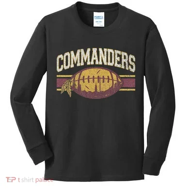 Commanders Apparel Design Kids Long Sleeve Shirt