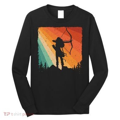 Cute Archery Design Archer Archery Lovers Long Sleeve Shirt