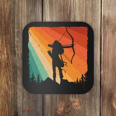 Cute Archery Design Archer Archery Lovers Coaster