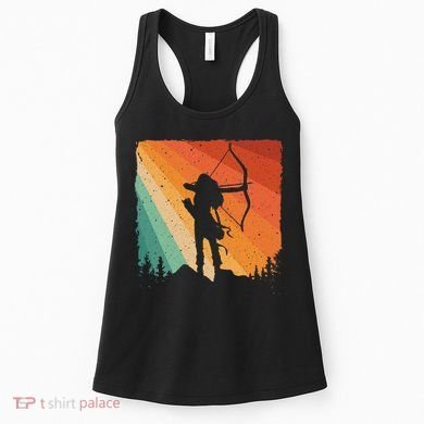 Cute Archery Design Archer Archery Lovers Women's Tank Top