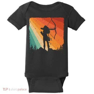 Cute Archery Design Archer Archery Lovers Baby Bodysuit