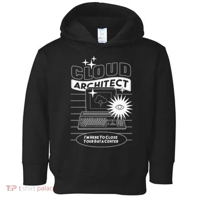 Cloud Architect Data Center Toddler Hoodie