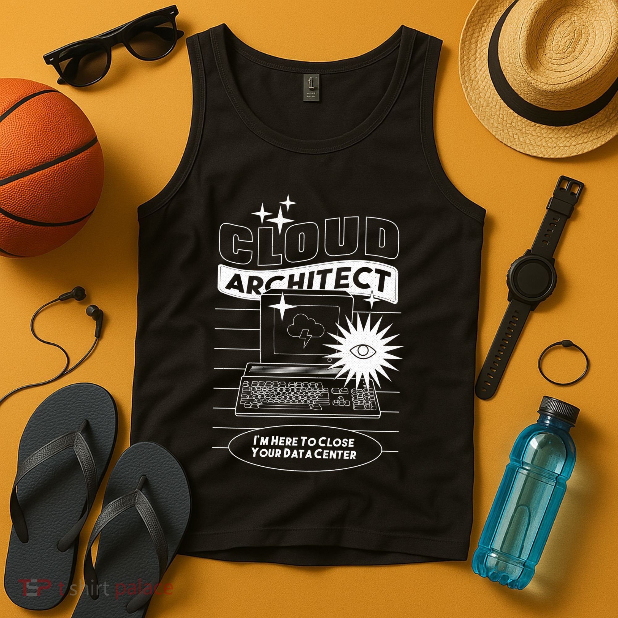 Cloud Architect Data Center Tank Top