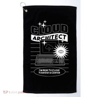 Cloud Architect Data Center Golf Towel