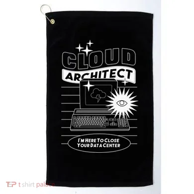 Cloud Architect Data Center Golf Towel