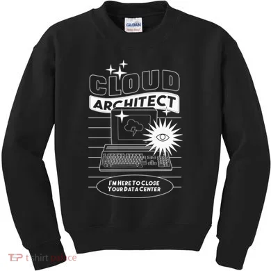 Cloud Architect Data Center Kids Sweatshirt